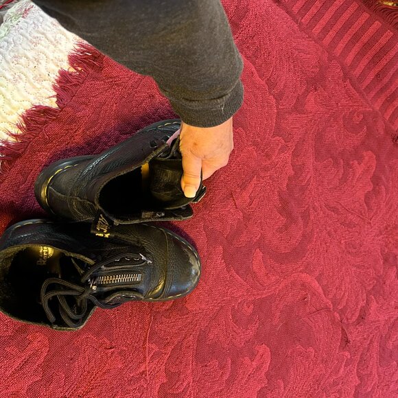 Dr. Martens Black Platform Boots - Picture 4 of 6